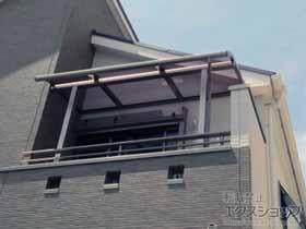 バルコニー屋根 スピーネ R型 屋根タイプ 単体 積雪〜20cm対応 施工例