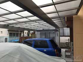 のカーポート エフルージュ トリプル マテリアルカラー 積雪〜20cm対応 施工例