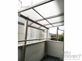 のバルコニー・ベランダ屋根 ヴェクターテラス R型 屋根タイプ 単体 積雪〜20cm対応 施工例