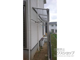 のテラス屋根 プレシオステラス F型 テラスタイプ 単体 積雪〜20cm対応 施工例