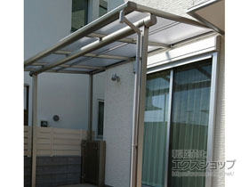 のテラス屋根 ヴェクターテラス F型 テラスタイプ 単体 積雪〜20cm対応 施工例