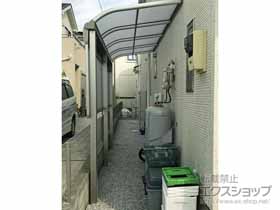 のテラス屋根 ヴェクターテラス R型 テラスタイプ 単体 積雪〜20cm対応 施工例