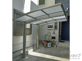 のサイクルポート・駐輪場 プレシオスポート ミニ 積雪〜20cm対応 施工例