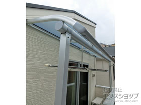 のバルコニー・ベランダ屋根 ヴェクターテラス R型 屋根タイプ 単体 積雪〜20cm対応 施工例