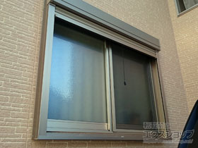 の窓シャッター リフォームシャッター イタリヤ 手動式 施工例