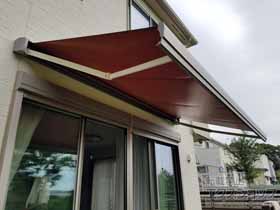 オーニング 彩風 あやかぜ S型 手動式 施工例