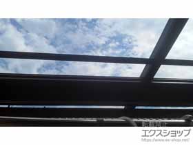 バルコニー屋根 ヴェクターテラス F型 屋根タイプ 単体 積雪〜20cm対応 施工例