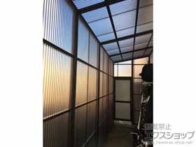 のストックヤード ストックヤードII 両側ドア付きタイプ 積雪〜20ｃｍ対応 施工例