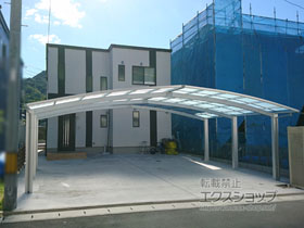 のカーポート レイナトリプルポートグラン　積雪〜20cm対応 施工例