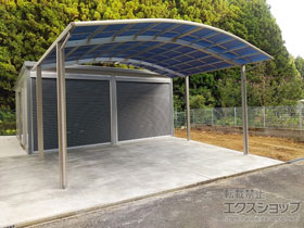 のカーポート レイナツインポートグラン　積雪〜20cm対応 施工例