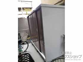 の物置・屋外倉庫 シンプリー 一般型 2160×905×1603 MJX-219D-P-AR 施工例