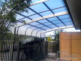 のカーポート レイナキャップポートグラン 積雪〜20cm対応 施工例