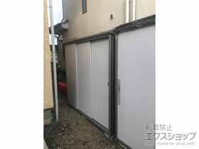 の物置・屋外倉庫 エスモ 一般型 (ESE-2106A-PW) 施工例