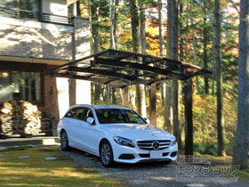 のカーポート レイナポートグラン50 積雪〜50cm対応 施工例