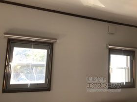 の二重窓（内窓） インプラス ダストバリア仕様 開き窓 外観左吊元 施工例