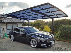 のカーポート レイナポートグラン　積雪〜20cm対応 施工例