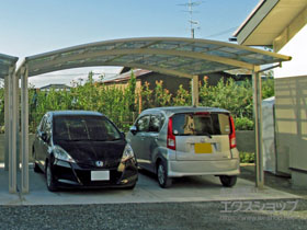 のカーポート レイナツインポートグラン　積雪〜20cm対応 施工例