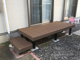 のウッドデッキ リウッドデッキ 200 施工例