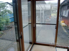 の二重窓（内窓） インプラス ダストバリア仕様 引違い窓 2枚建 施工例