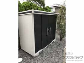 の物置・屋外倉庫 エルモ 一般型 (LMD-2511-SM) 施工例