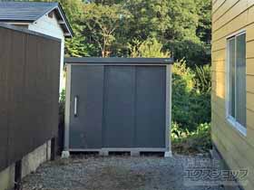 の物置・屋外倉庫 エスケーエイト SK8-100 一般型 2200×1600×1940 SK8-100-GK 施工例