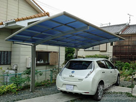 のカーポート レイナポートグラン　積雪〜20cm対応 施工例