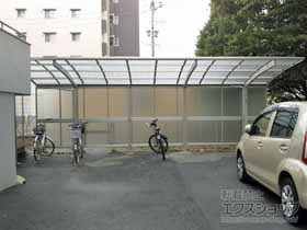 のカーポート レイナポートグラン 延長　積雪〜20cm対応 施工例