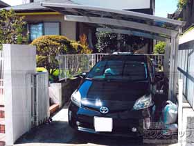 のカーポート プレシオスポート 積雪〜20cm対応 施工例