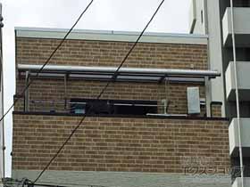 のバルコニー・ベランダ屋根 スピーネ R型 屋根タイプ 単体 積雪〜20cm対応 施工例