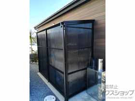 のストックヤード ストックヤードII 片側ドア付きタイプ 積雪〜20cm対応 施工例