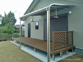 のウッドデッキ リウッドデッキ 200 施工例