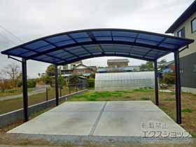 のカーポート プレシオスポート ワイド 積雪〜20cm対応 施工例