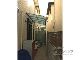 のテラス屋根 ヴェクターテラス R型 テラスタイプ 単体 積雪〜20cm対応 施工例