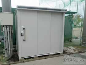 の物置・屋外倉庫 エルモ 積雪型 2220×1520×2120 LMDS-2215-CB 施工例