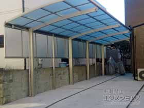 のカーポート レイナポートグラン 縦連棟　積雪〜20cm対応 施工例