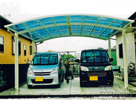 のカーポート レイナツインポートグラン　積雪〜20cm対応 施工例