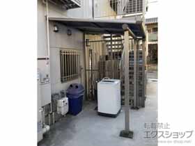 のテラス屋根 プレシオステラス F型 テラスタイプ 単体 積雪〜20cm対応 施工例