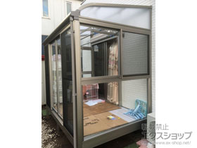 のテラス囲い・サンルーム サニージュ R型 床納まり ランマ無 積雪〜20cm対応 施工例