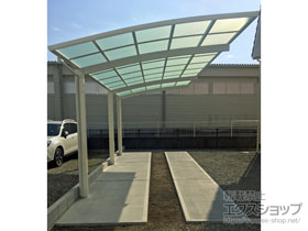のカーポート レイナポートグラン 延長　積雪〜20cm対応 施工例