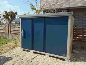 の物置・屋外倉庫 エスケーエイト SK8-130 一般型 2600×1600×1940 SK8-130-SB 施工例