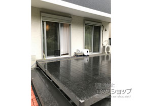 のウッドデッキ リウッドデッキ 200※L字納まり・部分段床（1段） 施工例