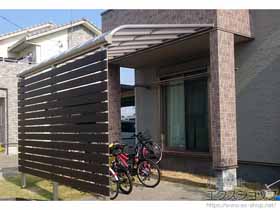 のテラス屋根 ヴェクターテラス R型 テラスタイプ 単体 積雪〜20cm対応 施工例