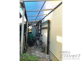 のテラス屋根 ヴェクターテラス F型 テラスタイプ 単体 積雪〜20cm対応 施工例