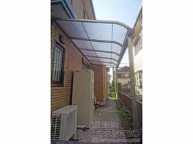 のテラス屋根 スピーネ R型 テラスタイプ 単体 積雪〜20cm対応 施工例