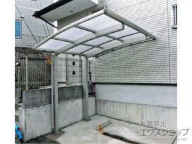 のサイクルポート・駐輪場 プレシオスポート ミニ 積雪〜20cm対応 施工例