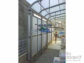 のテラス屋根 スピーネ R型 テラスタイプ 単体 積雪〜20cm対応 施工例