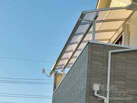 のバルコニー・ベランダ屋根 パワーアルファ L型 屋根タイプ 単体 積雪〜30cm対応 施工例