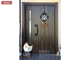 LIXIL ���N�V��(�g�X�e��)�̌��փh�A ���V�F���g ���փh�A3 �f�MK4�d�l �蓮 �e�q�d�l(�����}��)R D77�^ �{�H��