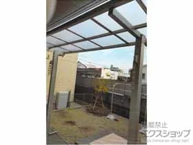 YKKAPのテラス屋根 エフルージュグランZERO テラスタイプ 積雪〜20cm対応 施工例