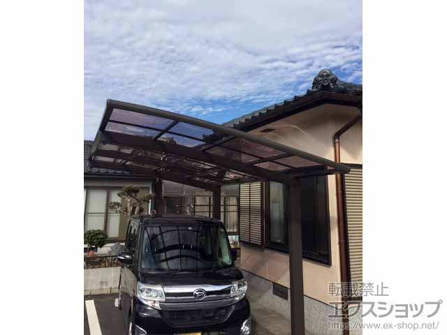 のカーポート ネスカR (ラウンドスタイル) 積雪〜20cm対応 施工例